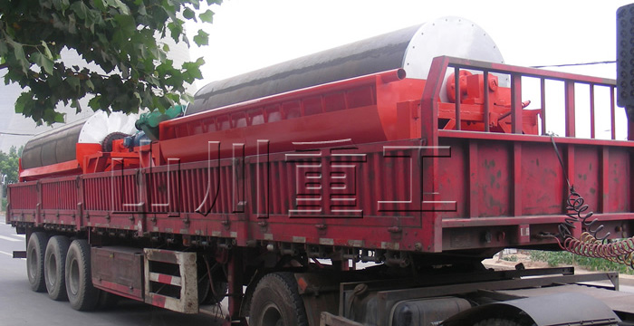 磁選機(jī)發(fā)貨現(xiàn)場(chǎng)