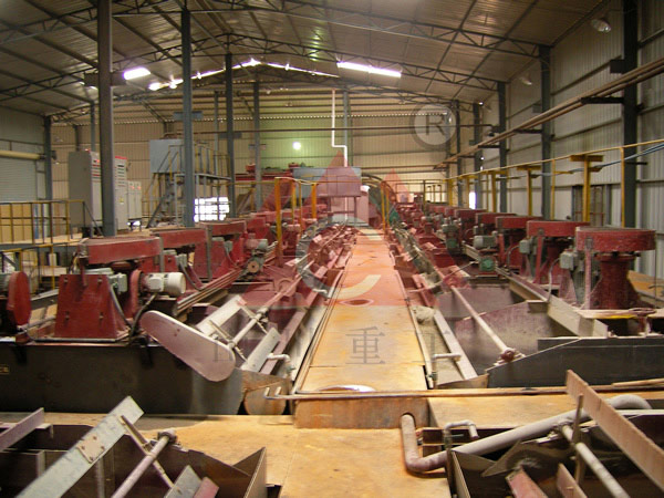 浮選機(jī)應(yīng)用現(xiàn)場(chǎng)